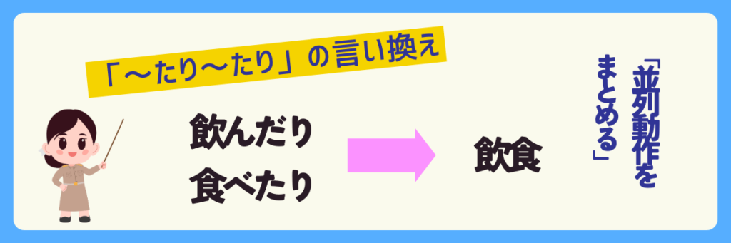 並列動作を1つにまとめる