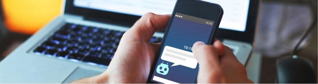 クラウドソーシングサイトから個人チャットに誘導される