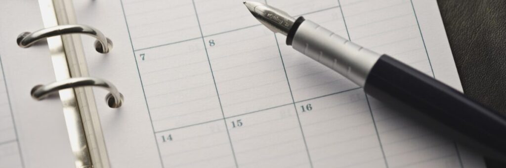 ③本業と両立を第一にスケジューリングする